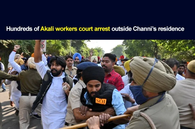 SHIROMANI-AKALI-DAL-PROTEST