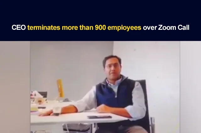 EMPLOYEES FIRED OVER ZOOM CALL