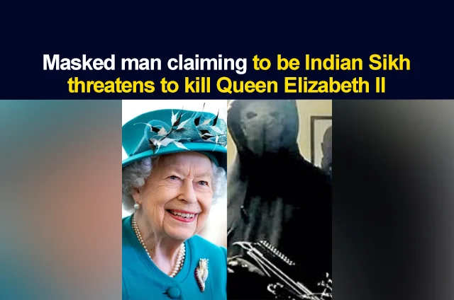 INDIAN MAN THREATENS TO KILL QUEEN