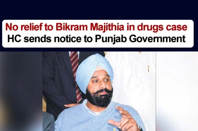 BIKRAM MAJITHIA DRUGS CASE