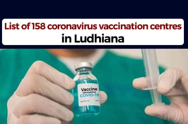 LUDHIANA VACCINATION CENTRES