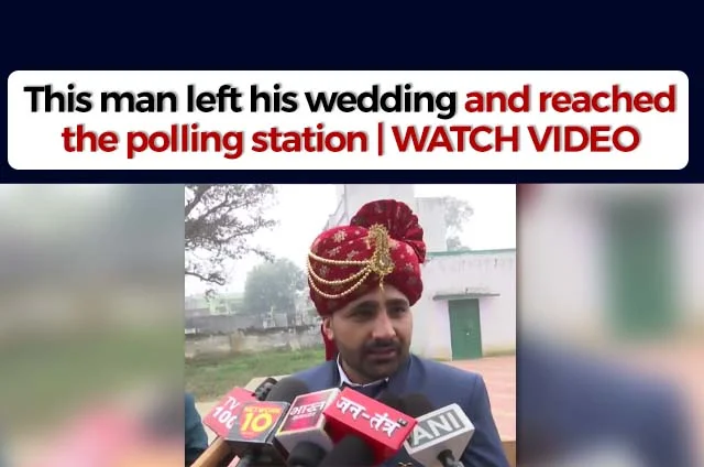 BRIDEGROOM VOTES IN UP