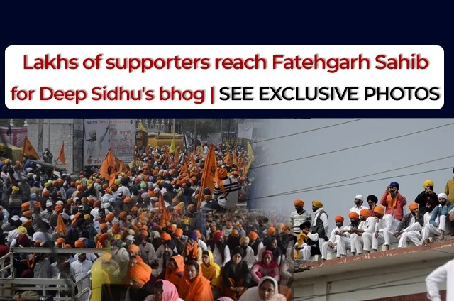 DEEP SIDHU FATEHGARH SAHIB BHOG