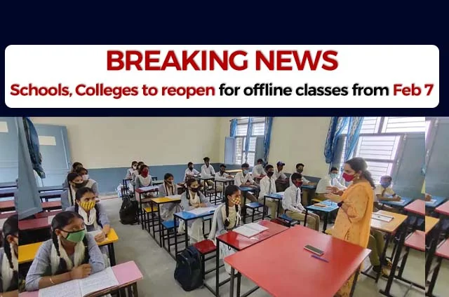 SCHOOLS COLLEGES TO REOPEN