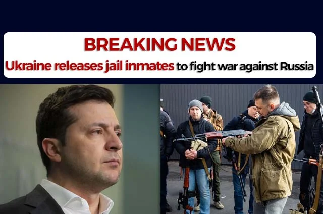 UKRAINE JAIL INMATES RELEASED