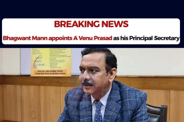 A VENU PRASAD PRINCIPAL SECRETARY