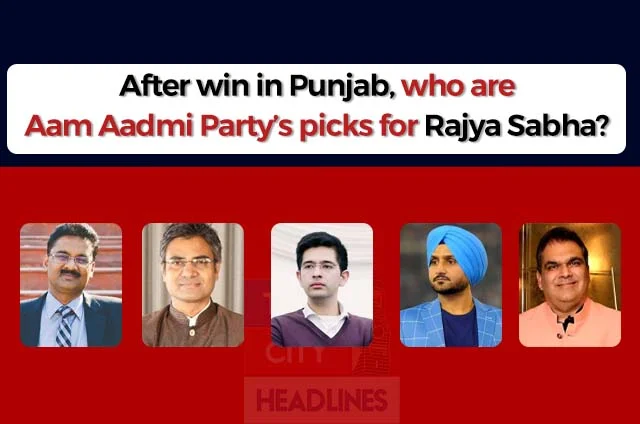 AAP RAJYA SABHA NOMINEES