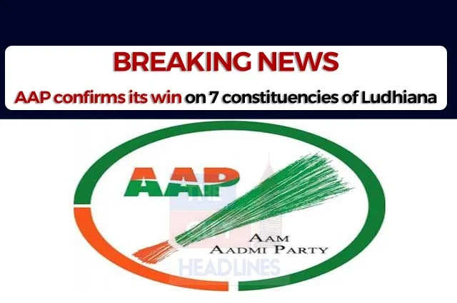 AAP WINS IN LUDHIANA