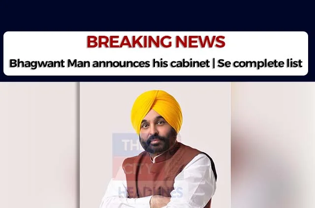 BHAGWANT MANN CABINET