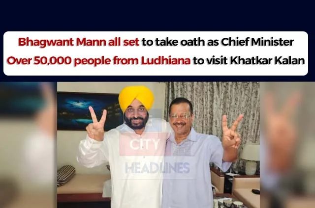 BHAGWANT MANN OATH TAKING