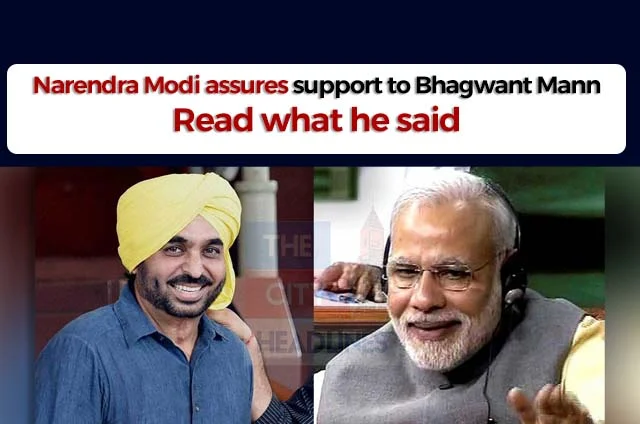 NARENDRA MODI CONGRATULATE BHAGWANT MANN