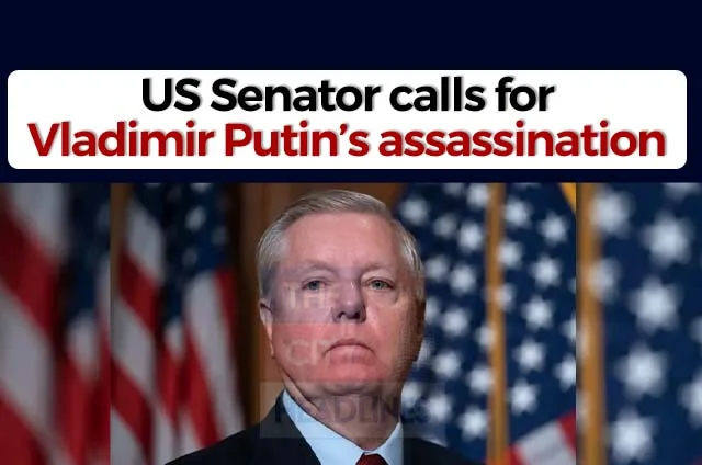 US SENATOR CALLS FOR PUTIN ASSASINATION