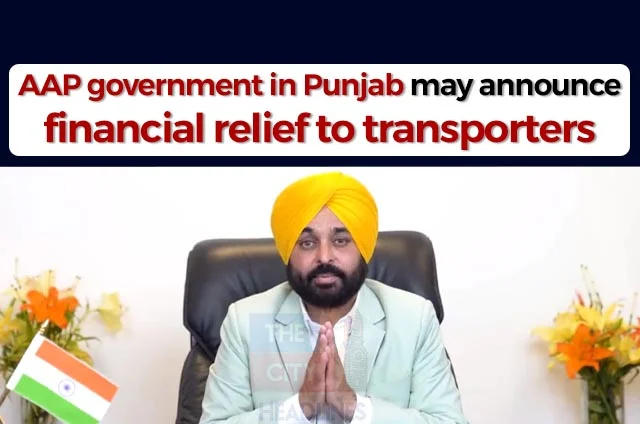 AAP GOVERNMENT RELIEF TO TRANSPORTERS