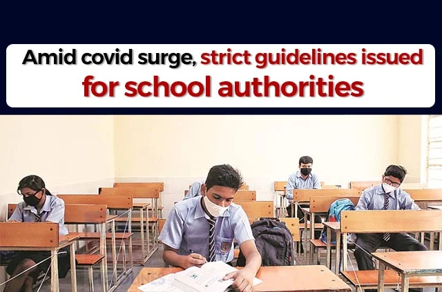 COVID GUIDELINES FOR SCHOOL AUTHORITIES