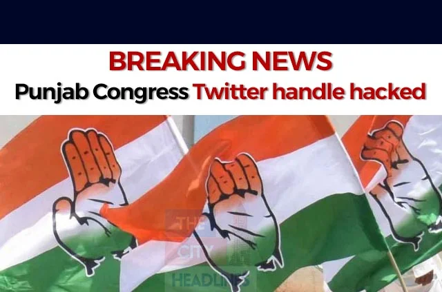 PUNJAB CONGRESS TWITTER HACKED