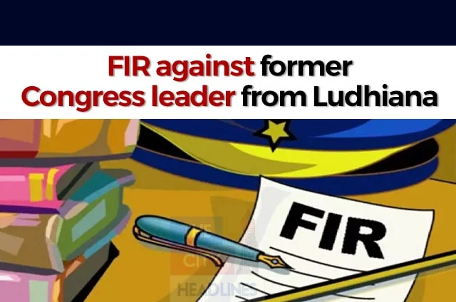 fir against congress leader