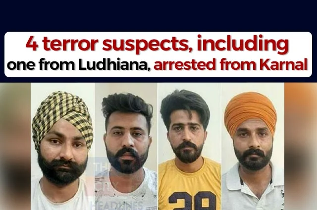 TERRORISTS ARRESTED IN KARNAL